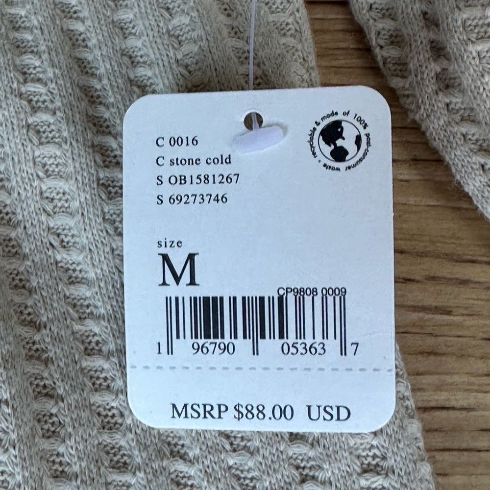 Free People Juicy Long Sleeve Top size M NWT - Picture 6 of 13